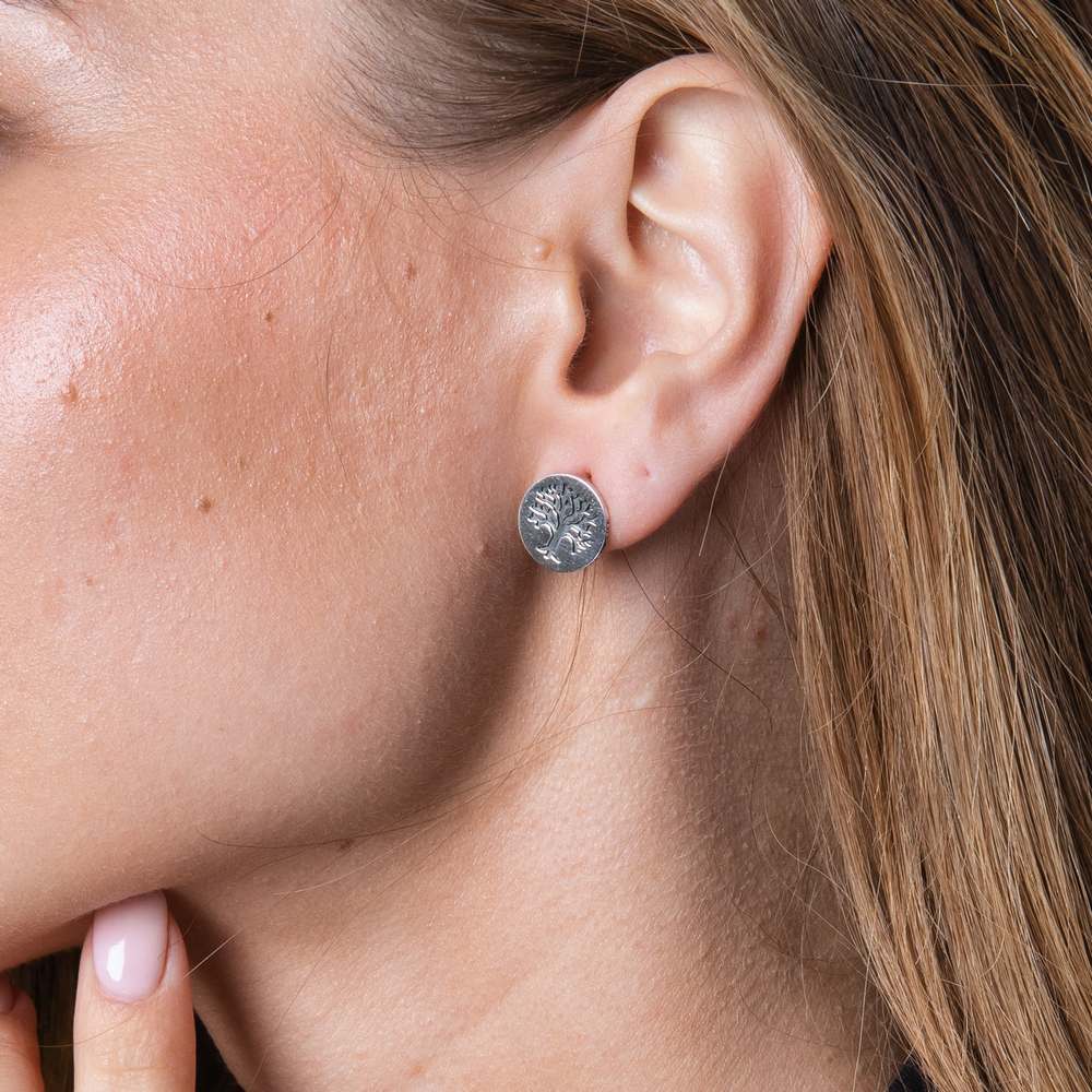 עגיל צמוד עץ החיים חרוט