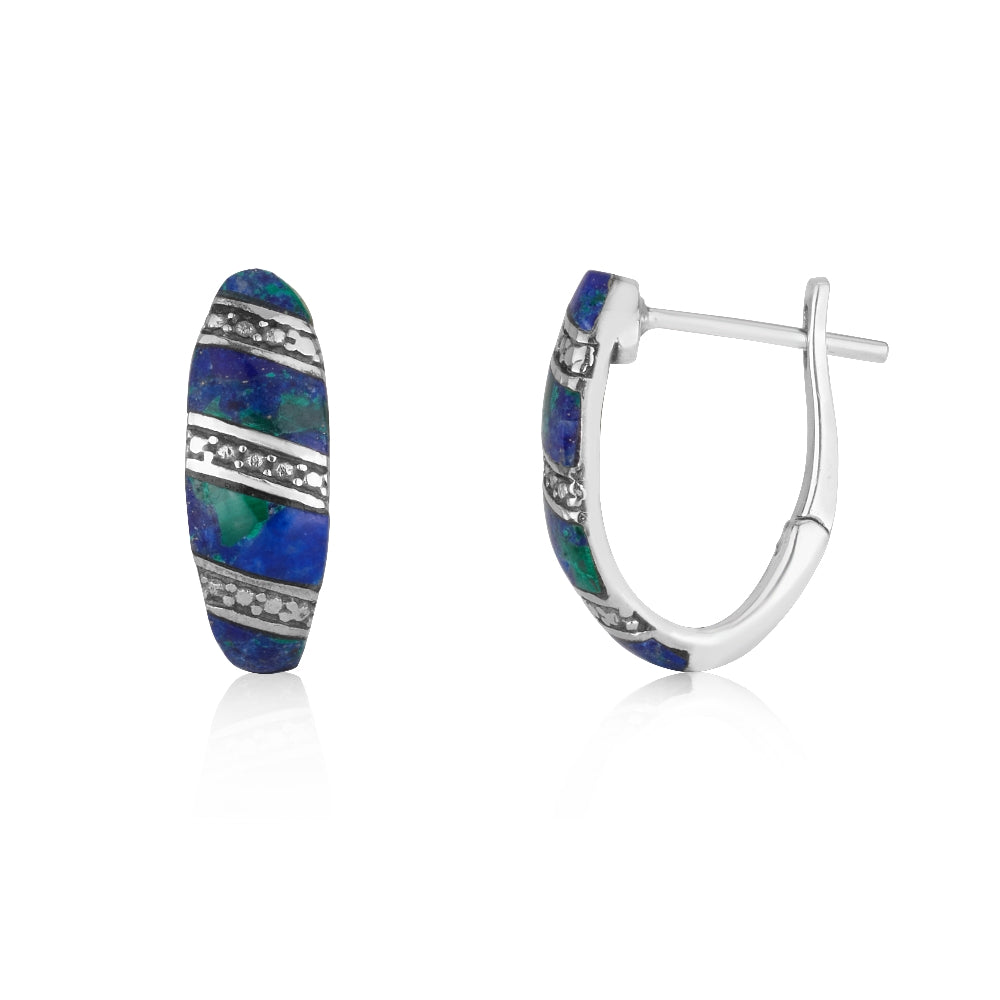 עגילי אבן אילת שיבוץ קווים