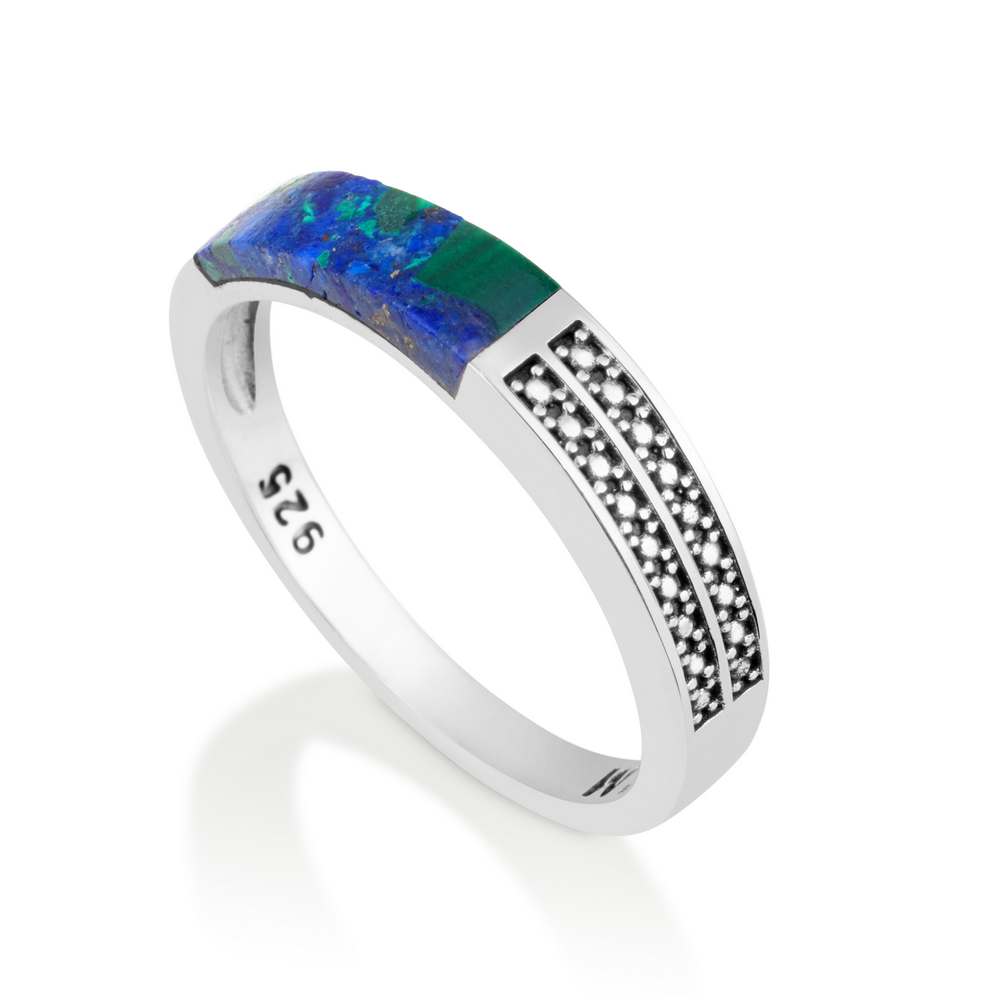 טבעת אבן אילת מסגרת גיאומטרית