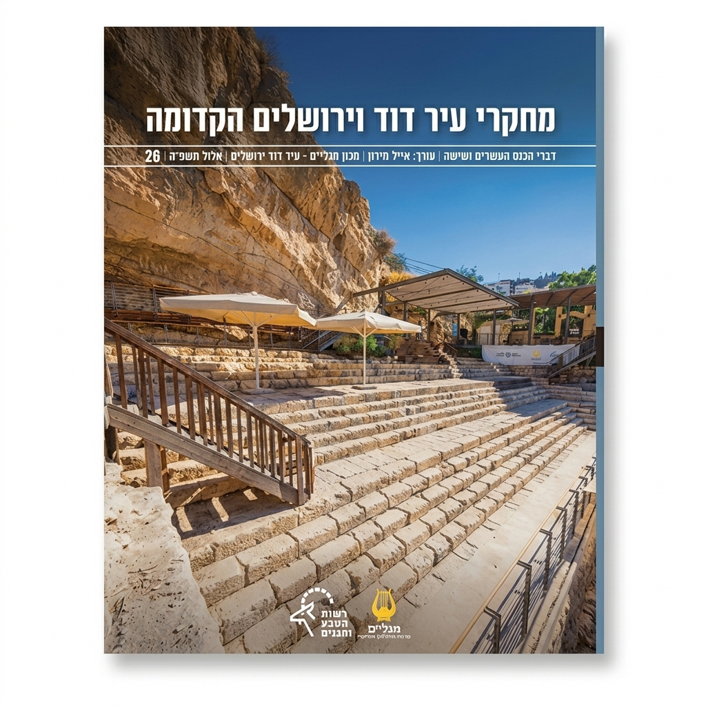 מחקרי עיר דוד וירושלים הקדומה - כרך 20