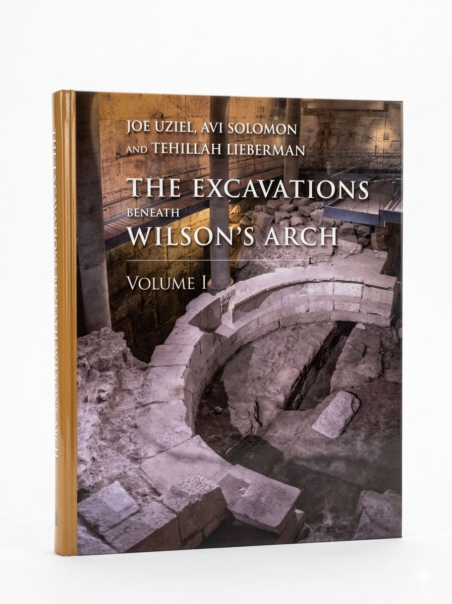 The excavation beneath Wilson's arch