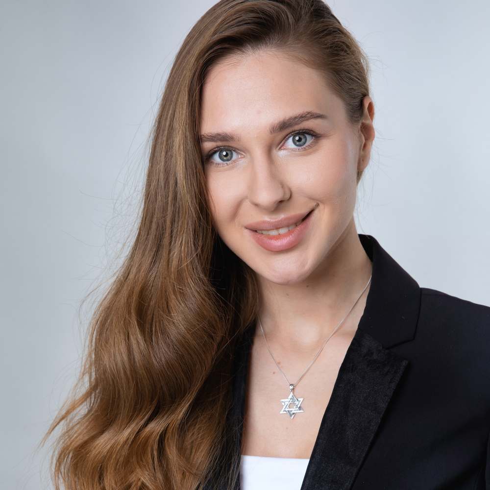 תליון מגן דוד משולב