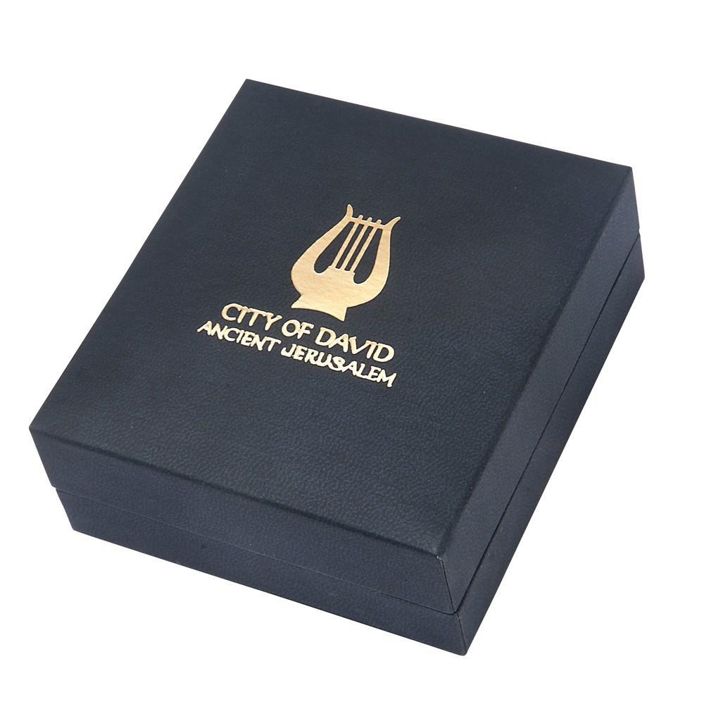 צמיד פעמון זהב סגור מכסף פעמון מצופה זהב ופנינה