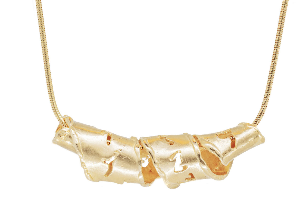 שרשרת ברכת כהנים מסולסלת קטנה