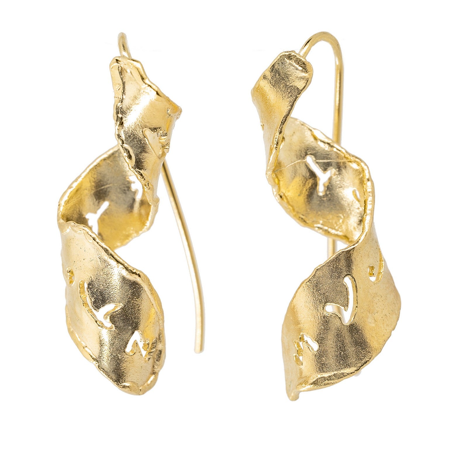 עגיל ברכת כהנים מסולסל