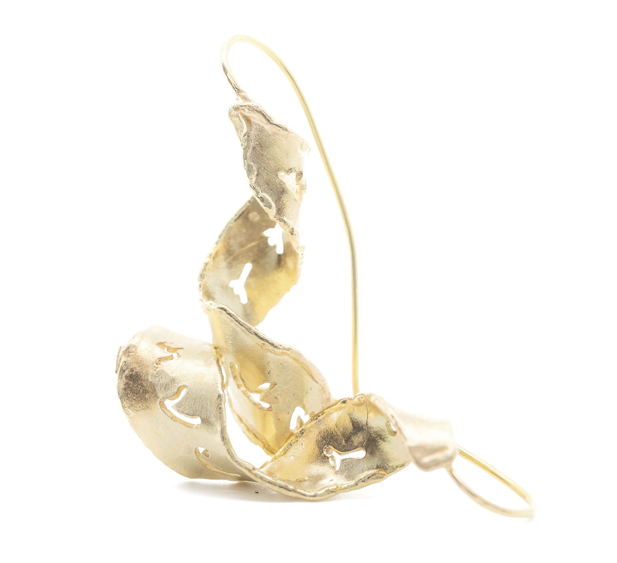 עגיל ברכת כהנים מסולסל