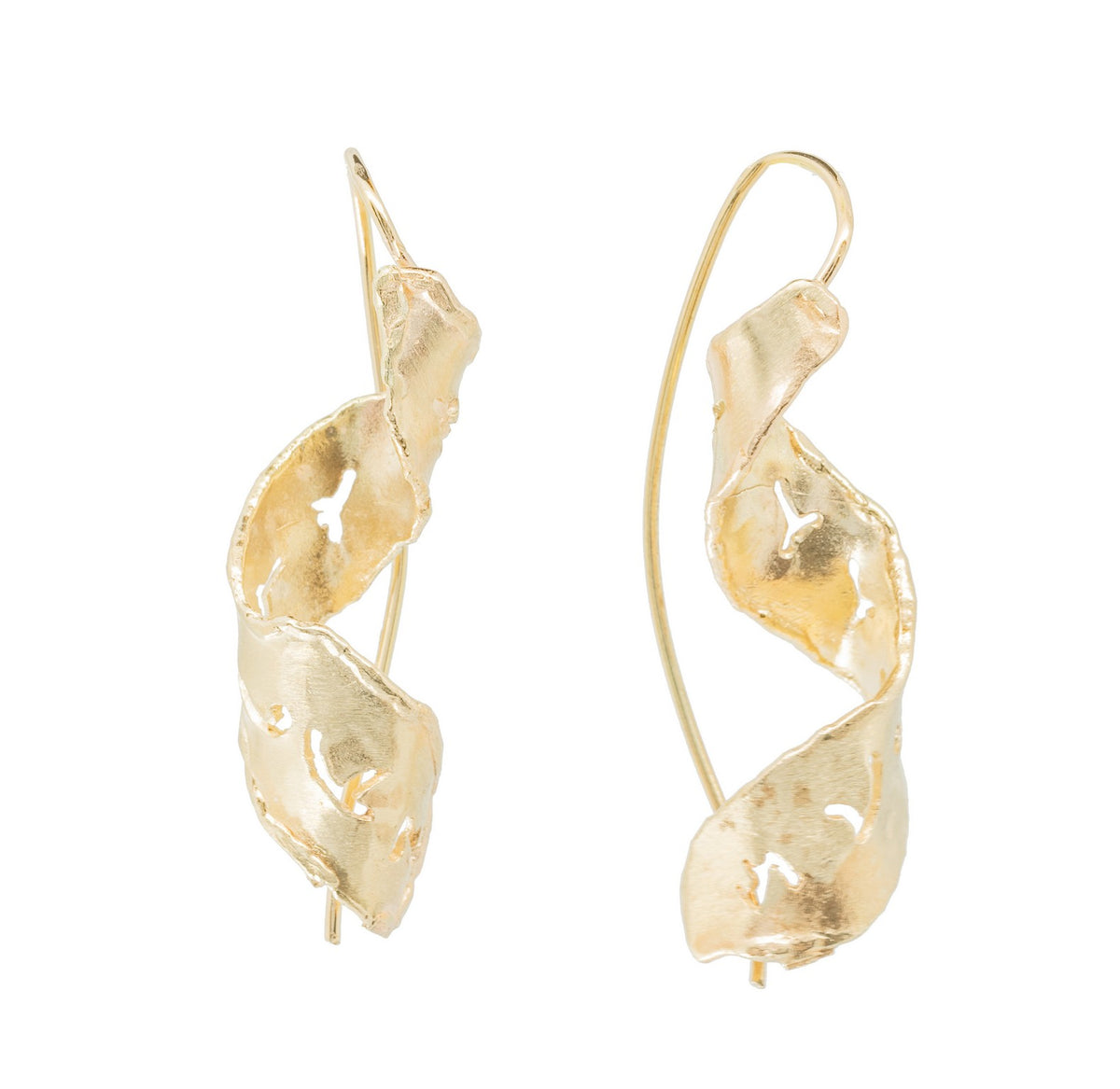 עגיל ברכת כהנים מסולסל