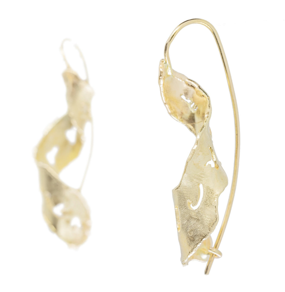 עגיל ברכת כהנים מסולסל