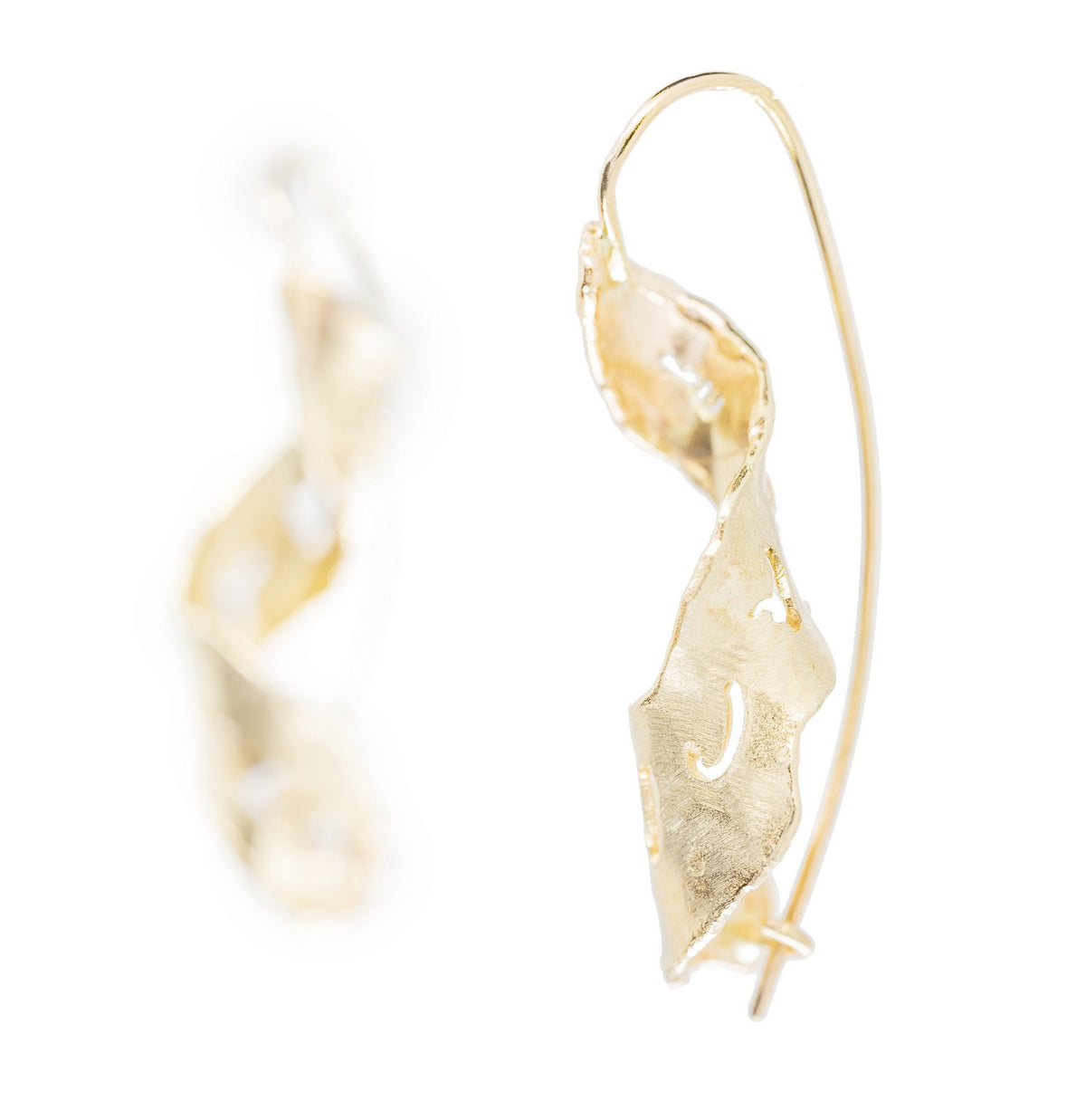 עגיל ברכת כהנים מסולסל