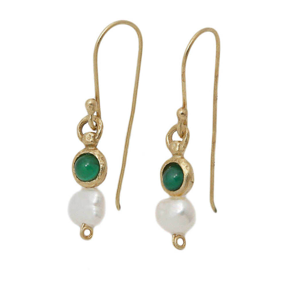 עגילי כסף קטנים הלני המלכה